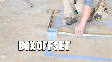 box offset in conduit